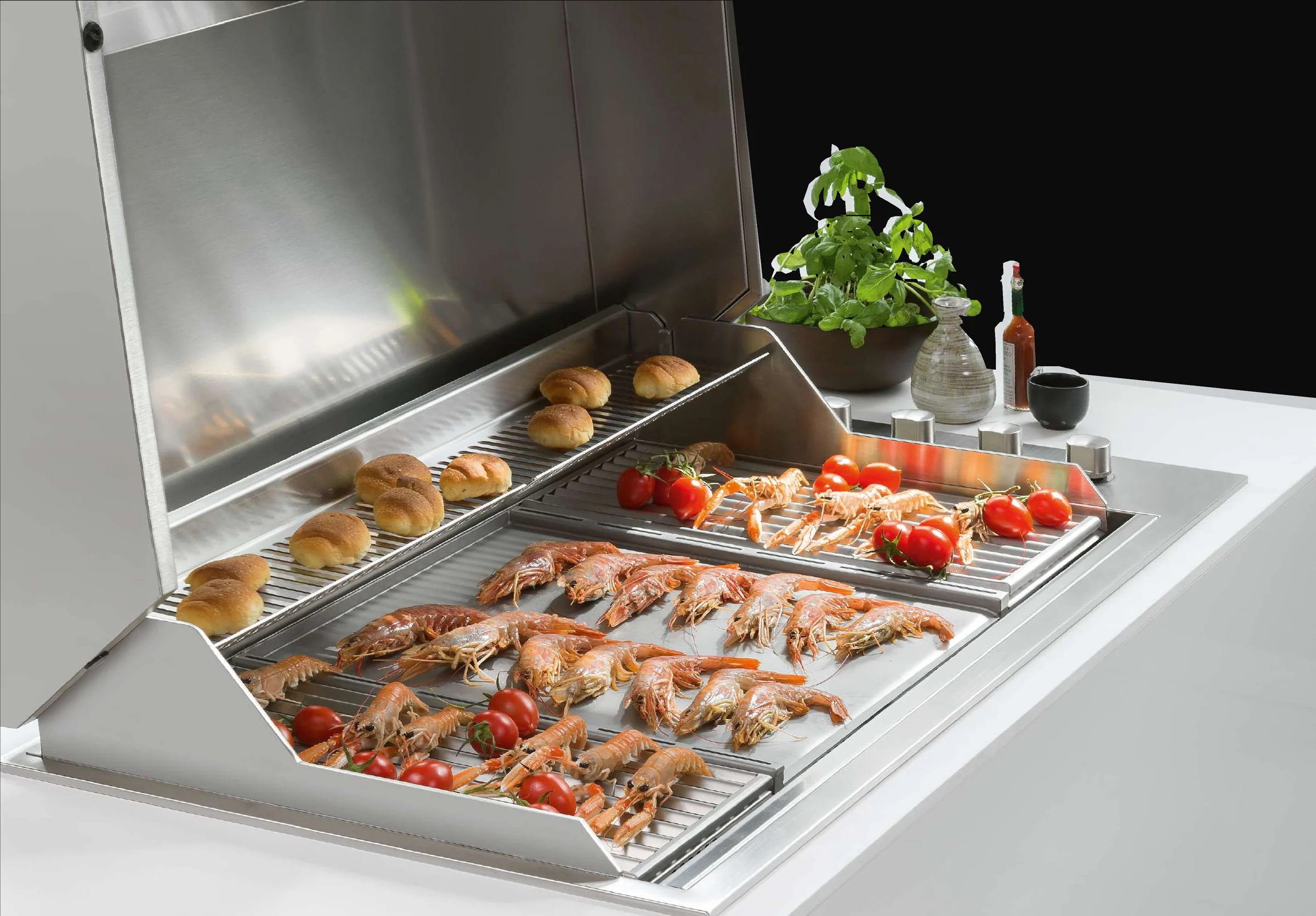 Barbecue encastrable Fulgor Milano